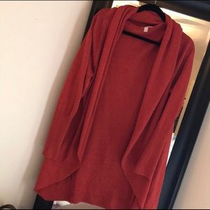 Leith circle hem cardigan